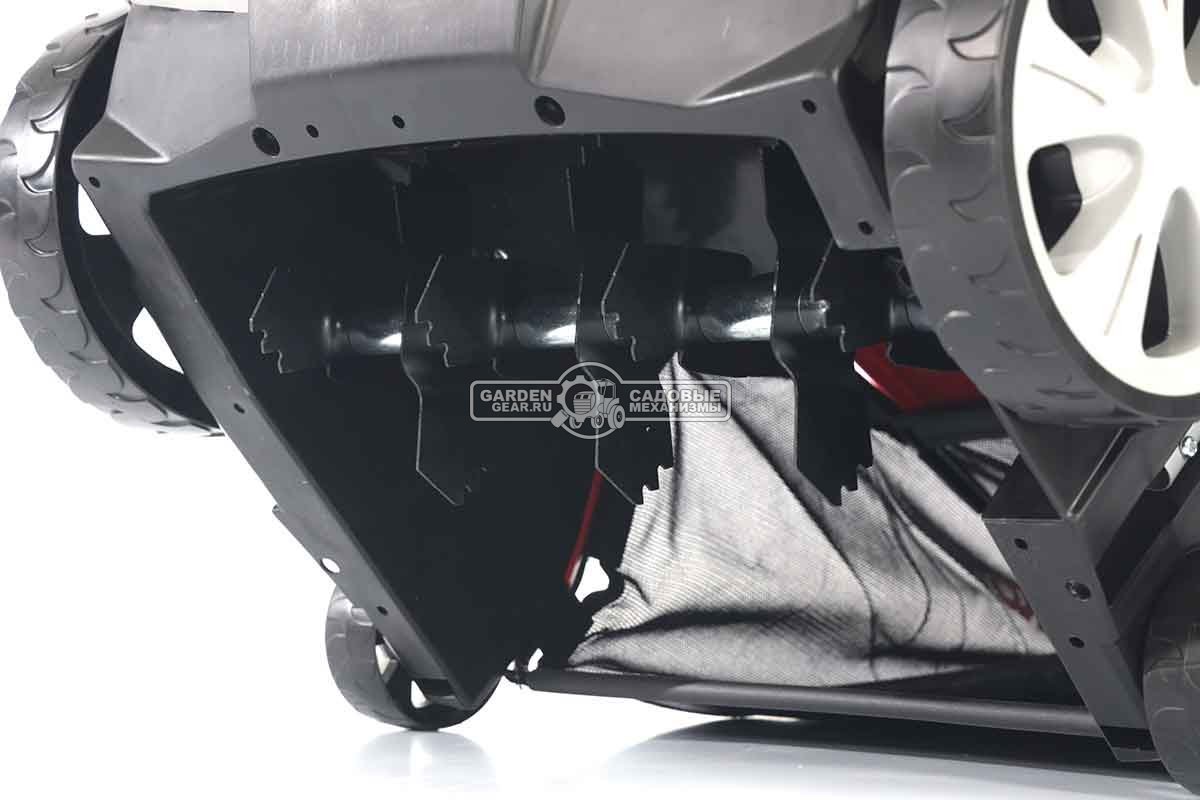 Вертикуттер - аэратор электрический Al-Ko VL 38 E Gudenaa (PRC, 1300 Вт, 38 см, ножи+пружины, пластик, 55 л, 13.8 кг)