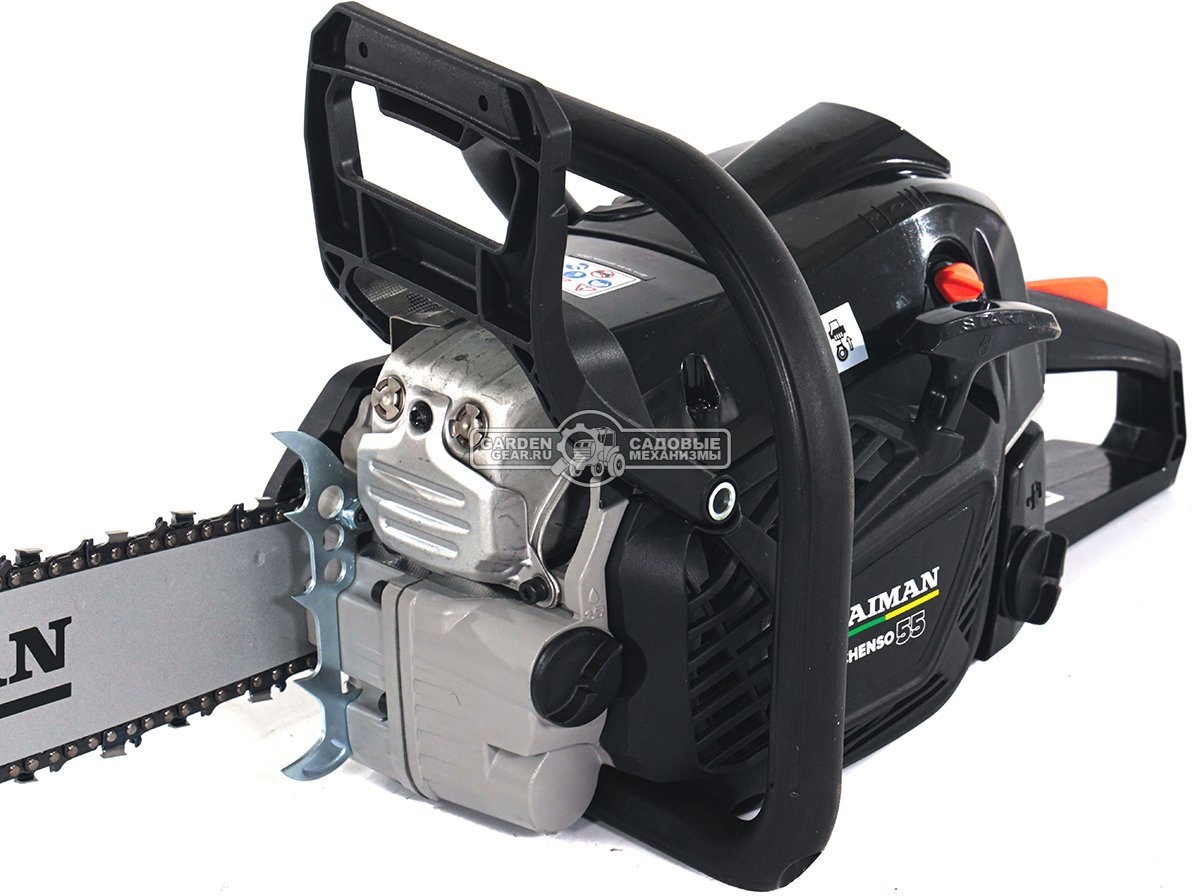 Бензопила Caiman Chenso 55-15 SL15 Decompressor (RUS, 56 куб.см., 2,4 кВт/3,3 л.с., 0,325", 1,5 мм, 64E, 5,6 кг)