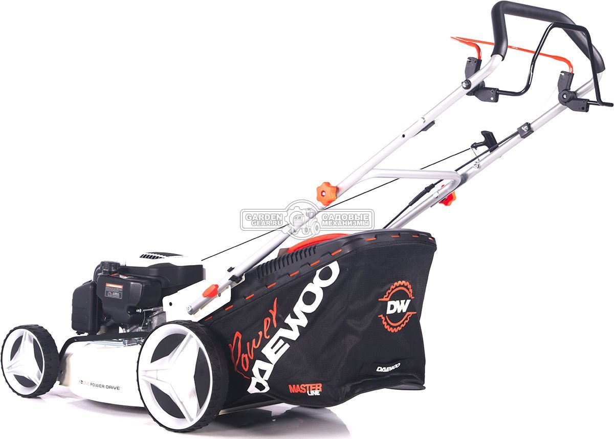 Газонокосилка бензиновая Daewoo L 50SP (PRC, 48 см, Daewoo, 150 см3, Turbo X Blade, сталь, 65 л, 4 в 1, 30 кг)