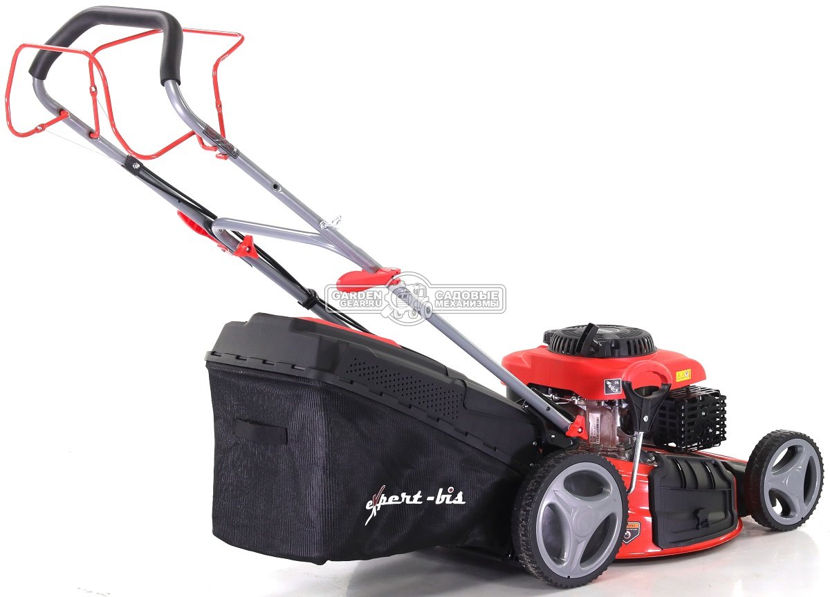 Газонокосилка бензиновая Expert-bis L53S (PRC, 53 см, Ducar 224 см3, сталь, 4 в 1, 65 л, 45 кг)