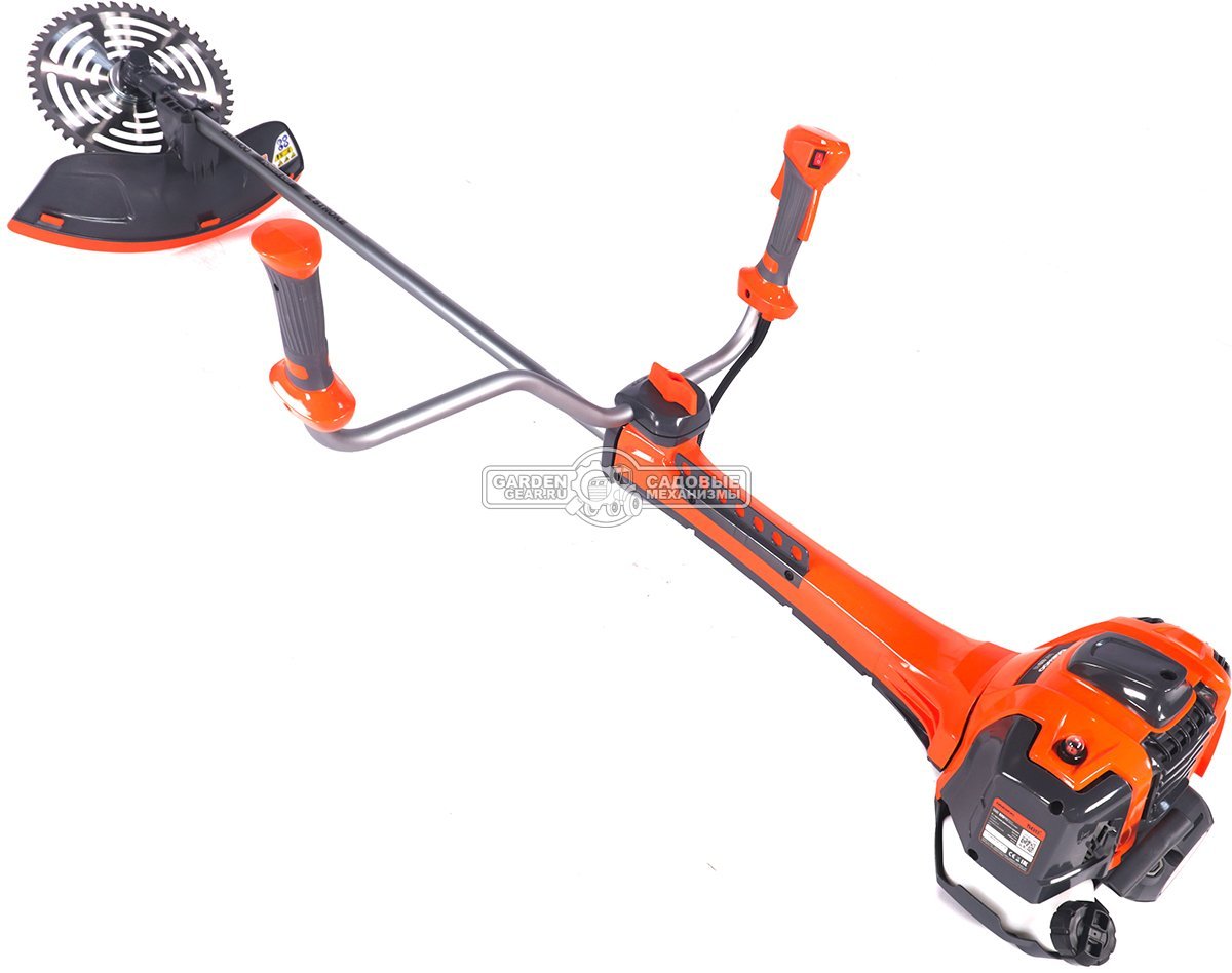 Бензокоса Daewoo DABC 620 Pro Industrial (PRC, 58.2 куб.см., 2.6 кВт/3.5 л.с., леска 3.0 мм + диск 305 мм, T-рукоятка, Easy Start, 10.2 кг)