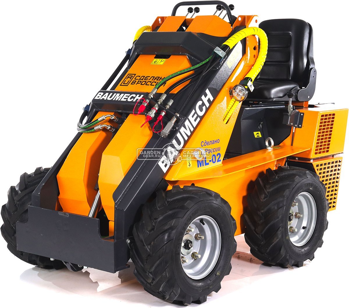 Универсальная машина мини-погрузчик Baumech ML-02 Pro с двигателем Zongshen GB750 EFI V-Twin инжектор