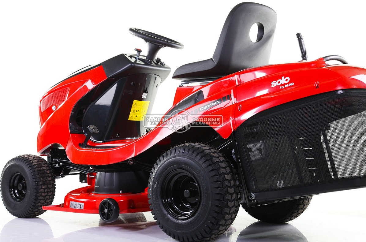 Садовый трактор Solo by Al-ko T 15-103.7 HD-A Comfort (AUT, 103 см, Al-ko Pro, 452 см3, гидростатика, фара - опция, травосборник 220 л, 230 кг)