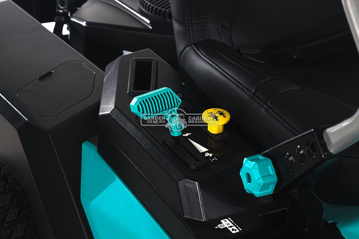 Садовый райдер Steviman ZR-107 HQ с нулевым радиусом разворота (PRC, Loncin, 586 куб.см., гидростатика, ширина кошения 107 см., 227 кг.)