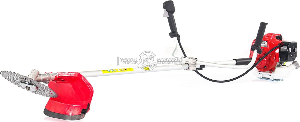 Бензокоса Интерскол КБ 44/52РВ Эксперт (RUS, 52 куб.см., 1.6 кВт/2.2 л.с., леска 2.4 мм + 40Т диск 255 мм, Т-рукоятка, 7.0 кг)