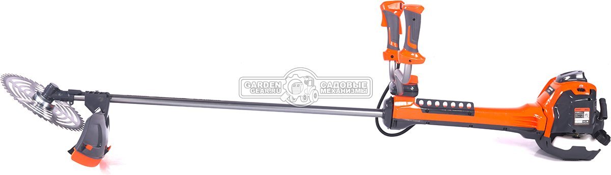 Бензокоса Daewoo DABC 620 Pro Industrial (PRC, 58.2 куб.см., 2.6 кВт/3.5 л.с., леска 3.0 мм + диск 305 мм, T-рукоятка, Easy Start, 10.2 кг)