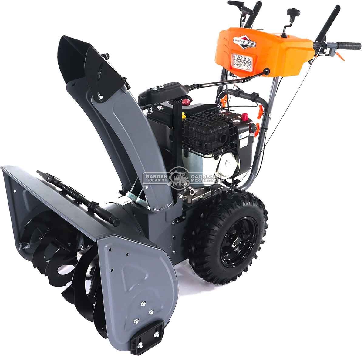 Снегоуборщик Villartec WB1070E (PRC, 70 см, B&S 306 см3, эл/стартер 220В, фара, подогрев рукояток, разблокировка колес, скорости 6/2, 109 кг)