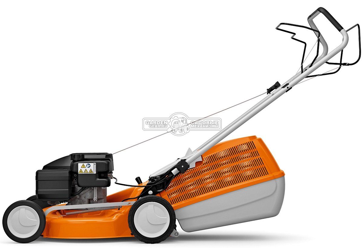 Газонокосилка бензиновая Stihl RM 248.1 T (AUT, 46 см., самоходная задний привод, Stihl EVC 200.2, 139 куб.см., сталь, 55 л., 28 кг.)