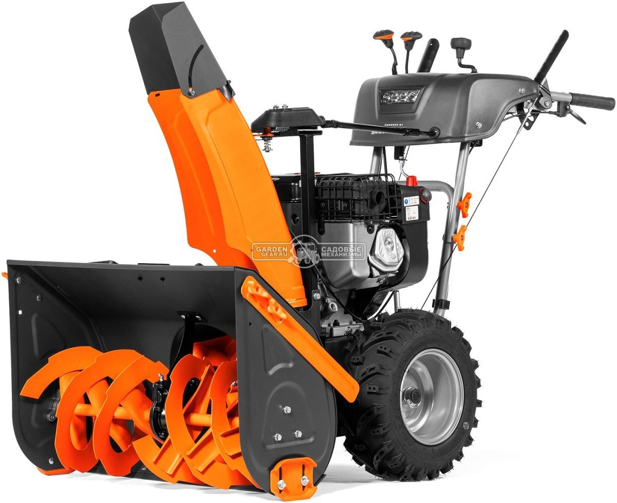 Снегоуборщик Daewoo DAST 330 MY2024 (PRC, 76 см, Daewoo WXE 350, 310 см3, эл/стартер 220В, скорости 6/2, фара, разблокировка колес, 125 кг)