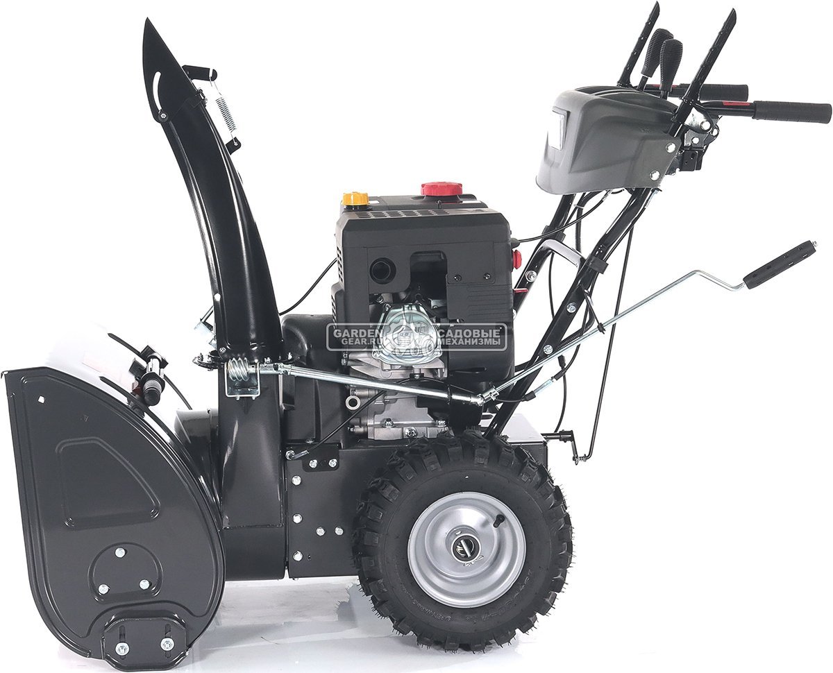 Снегоуборщик Evoline SBG 700 LE (PRC, 70 см, Loncin 383 см3, эл/стартер 220В, фара, автоматич. дифференциал, скорости 6/2, подогрев рукояток,120 кг)