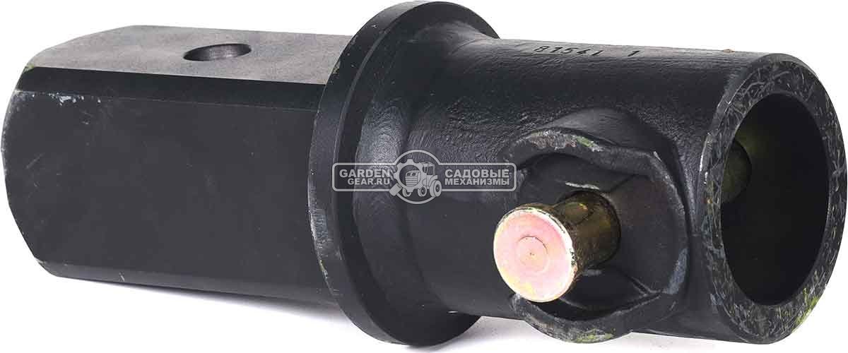 Переходник Delta 31-4907 с S4 (вал - D65) на S5 (хаб - кв.75) на бетоносмеситель BM180