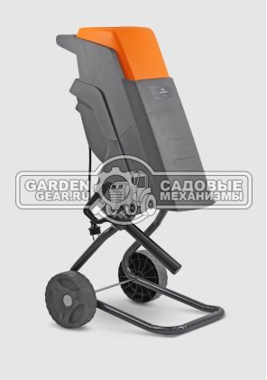 Садовый измельчитель веток электрический Villartec XE254 (PRC, 2500 Вт, ветки до 40 мм., диск с ножами, 10.2 кг)