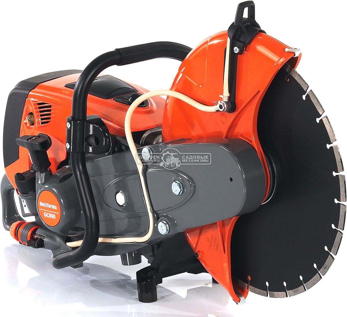 Бензорез Holzfforma GC890 16" (PRC, 98,5 см3, 5.0 кВт/6.8 л.с., диаметр круга 400 мм, глубина реза 145 мм, 15 кг)