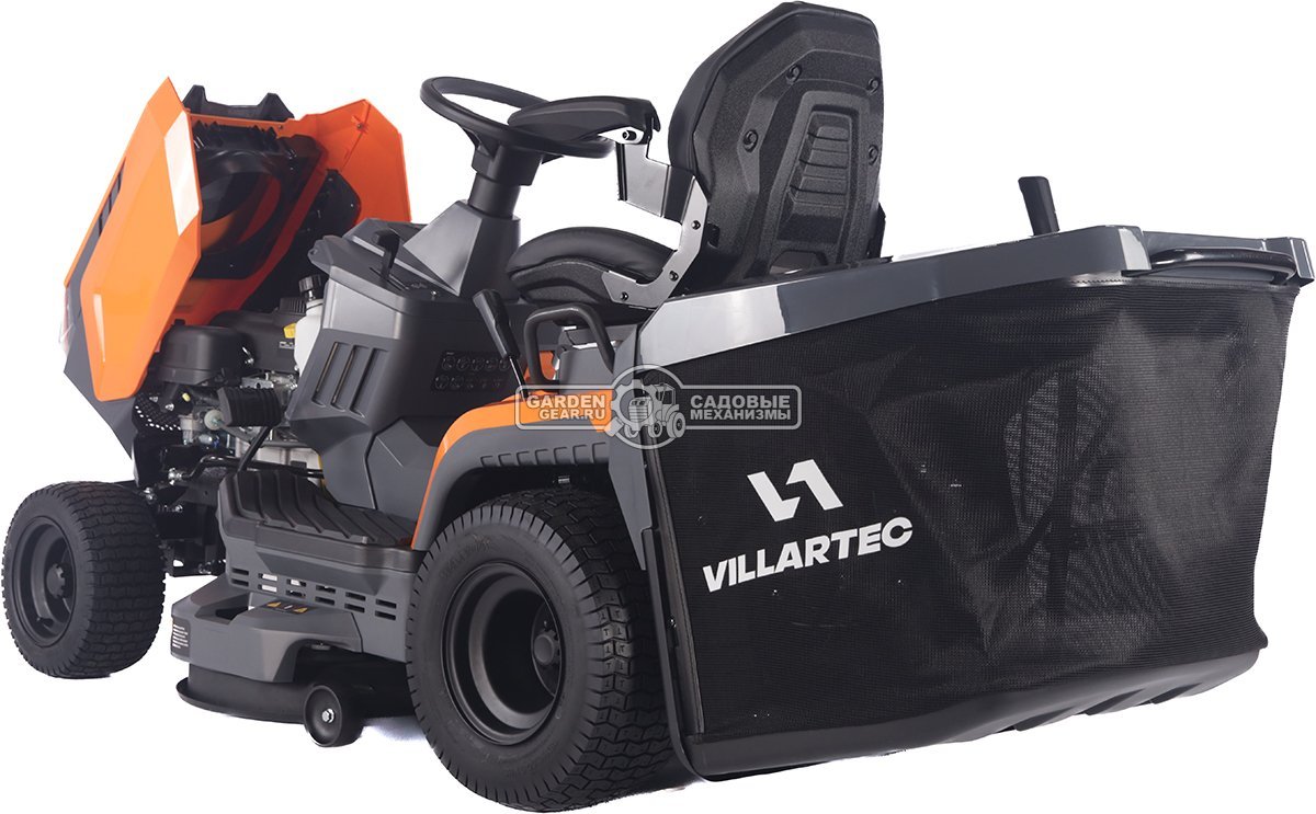 Садовый трактор Villartec MR1997H (PRC, Loncin 546 куб.см., LED дисплей, гидростатика, травосборник 320 л, ширина кошения 97 см, 198 кг.)