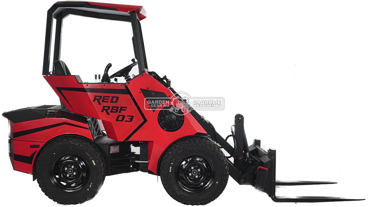 Вилы погрузочные RED 105 см. для мини-погрузчика, 148 кг.