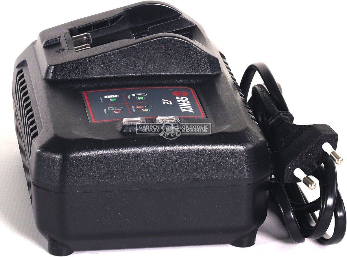 Зарядное устройство Senix CHQX2-M-EU быстрой зарядки для аккумуляторов 18В (6А)