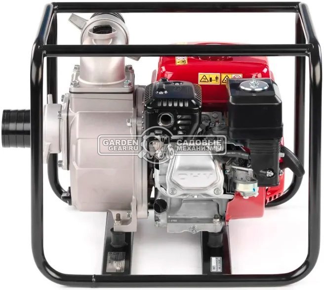 Мотопомпа бензиновая Honda WB30XT3 TR для среднезагрязненной воды (THA, Honda GX160, 163 куб.см., 1100 л/мин, 3", 23 м, 26 кг.)
