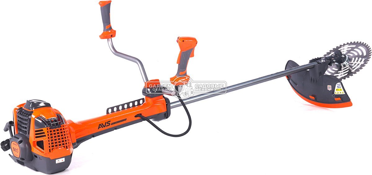 Бензокоса Daewoo DABC 620 Pro Industrial (PRC, 58.2 куб.см., 2.6 кВт/3.5 л.с., леска 3.0 мм + диск 305 мм, T-рукоятка, Easy Start, 10.2 кг)