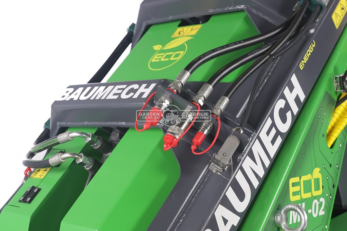 Универсальная машина мини-погрузчик Baumech ML-02 Eco с электродвигателем
