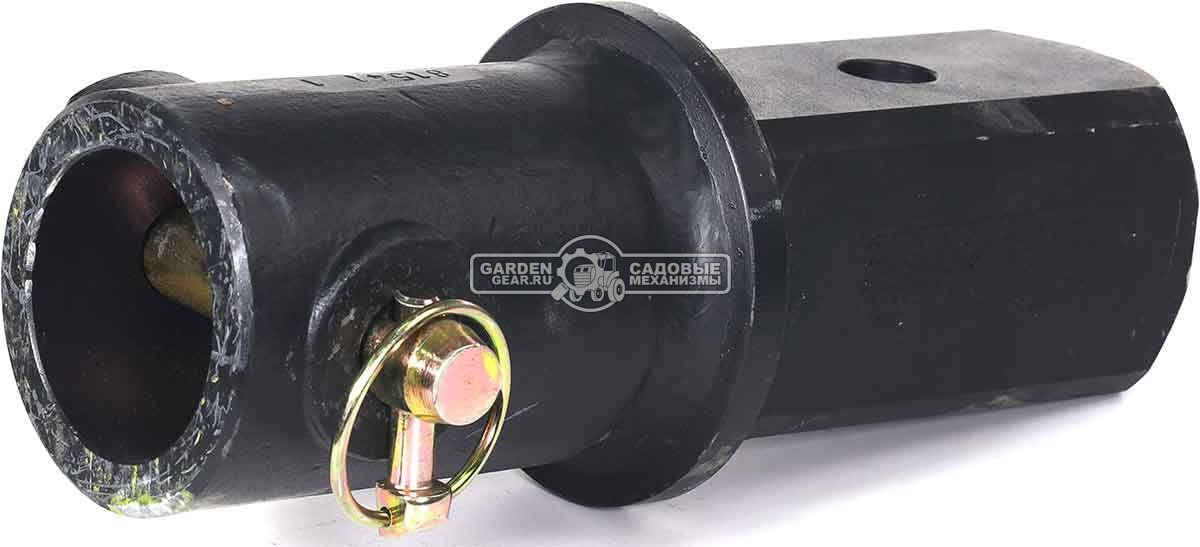 Переходник Delta 31-4907 с S4 (вал - D65) на S5 (хаб - кв.75) на бетоносмеситель BM180