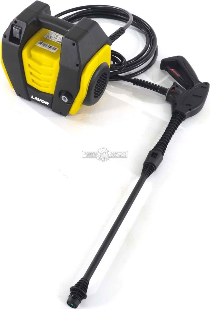 Мойка высокого давления Lavor Hero 105 AC (PRC, 850 Вт, 105 бар, 300 л/час, бесщеточ. двигатель, шланг 5 м, 6 кг)