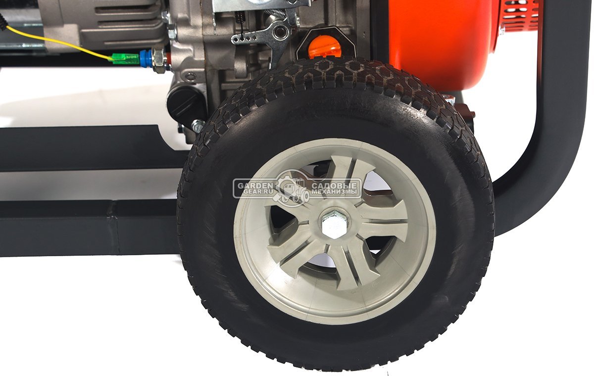 Дизельный генератор Daewoo DDAE 9000XE 2024 (PRC, 531 см3, 14 л.с., 7.2/8.0 кВт, электростарт, колеса, ATS, 18 л, 117 кг)