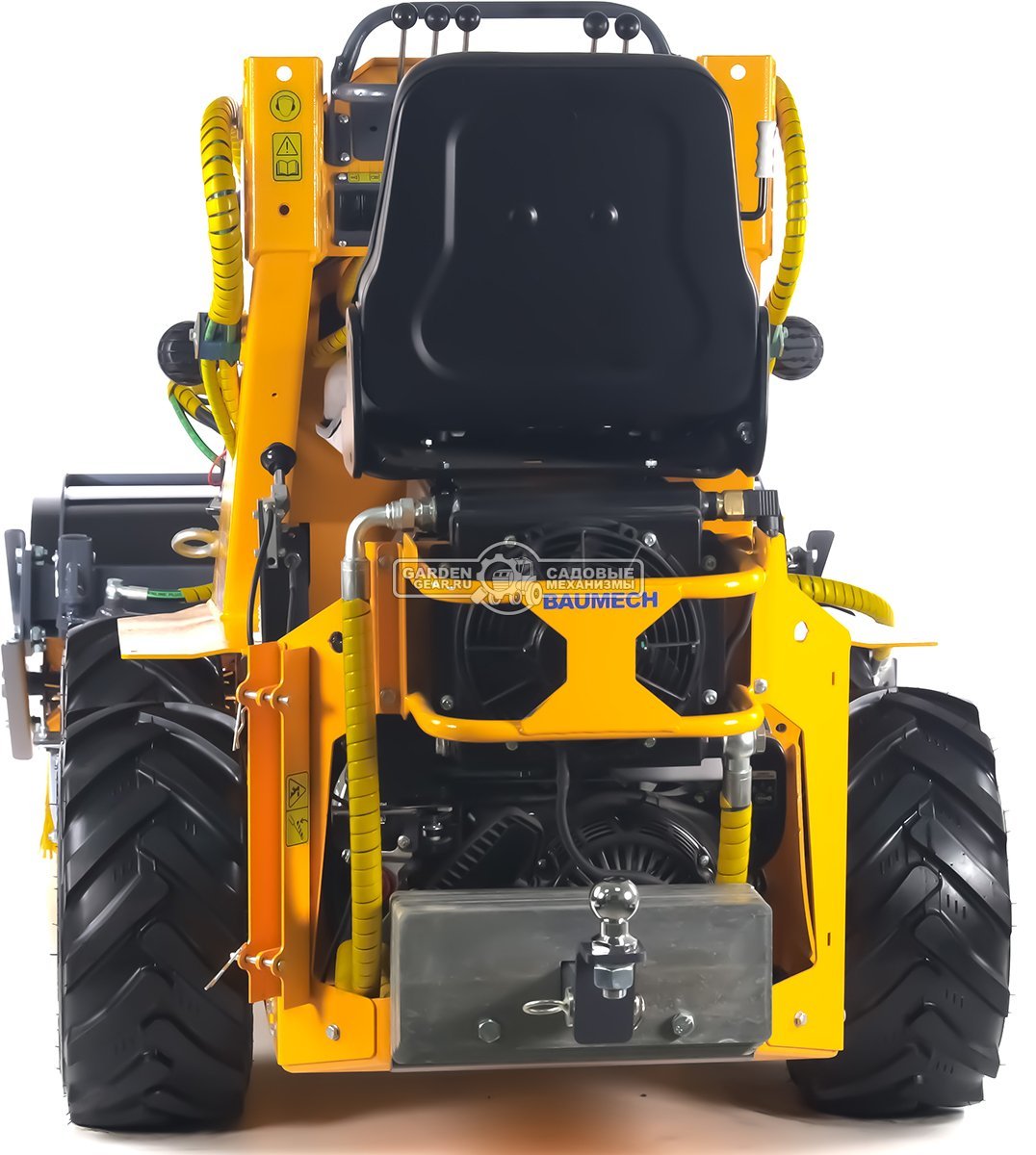 Универсальная машина мини-погрузчик Baumech ML-02 + гидравлическая щётка 115 см., с двигателем Zongshen GB460E