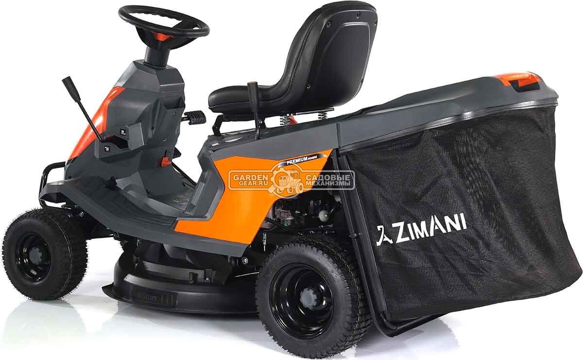 Садовый минирайдер ZimAni RDHE 66 (PRC, 225 куб.см., гидростатика, травосборник 150 л, ширина кошения 66 см, 128 кг)