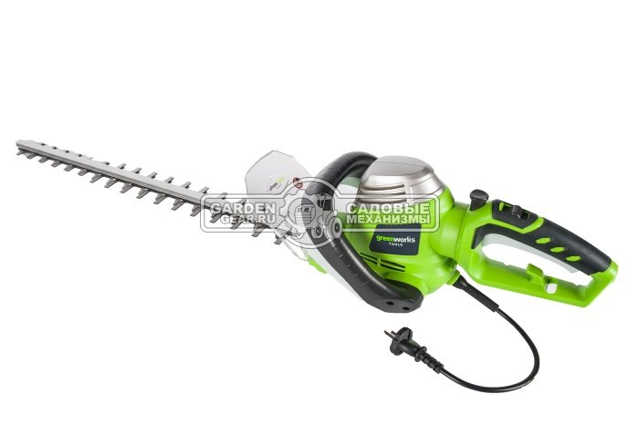 Кусторез электрический GreenWorks GHT7068 Deluxe (PRC, 700 Вт, 68 см, 18 мм, 4 кг)