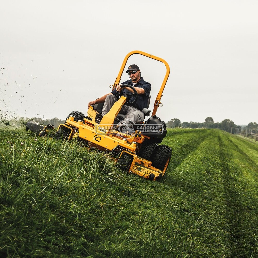 Садовый райдер Cub Cadet Z9 183ID с нулевым радиусом разворота (USA, Kawasaki, V-Twin, 999 куб.см., гидростатика, ширина кошения 183 см., 840 кг.)