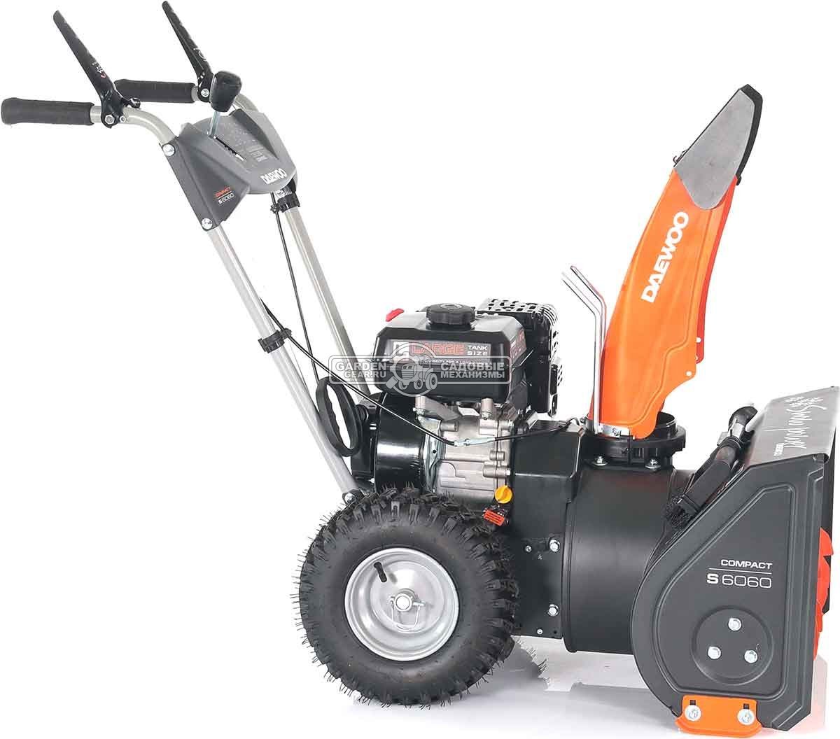 Снегоуборщик Daewoo S 6060 (PRC, 56 см., Daewoo, 210 см3, скорости 4/1, 54 кг.)