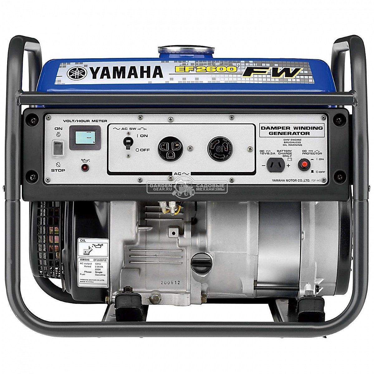 Бензиновый генератор Yamaha EF 2600 FW (PRC, Yamaha, 171 см3, 2.0/2.3 кВт, 12 л, 41 кг)