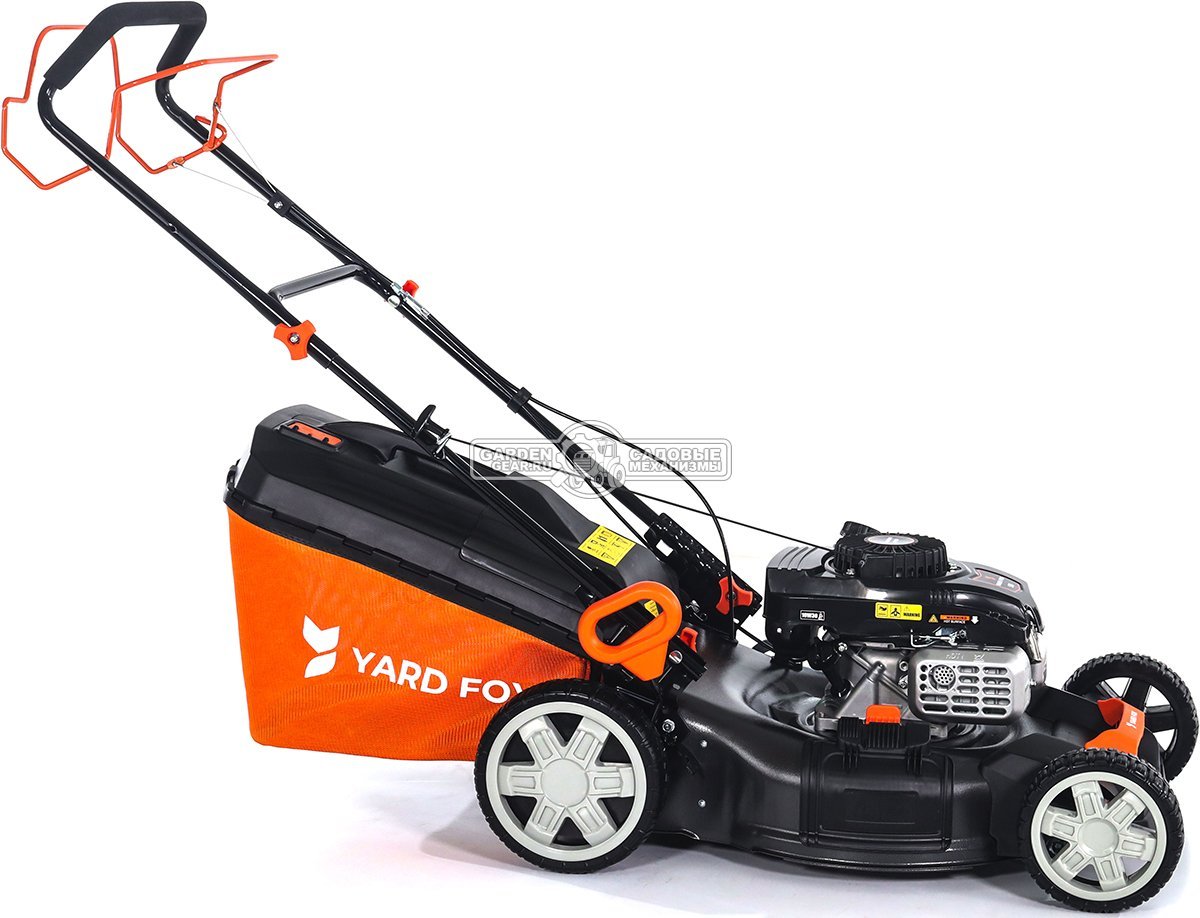 Газонокосилка бензиновая Yard Fox 51S (PRC, 51 см, Zongsheng NP170, 171 см3, 3 в 1, сталь, 65 л, 34.5 кг)