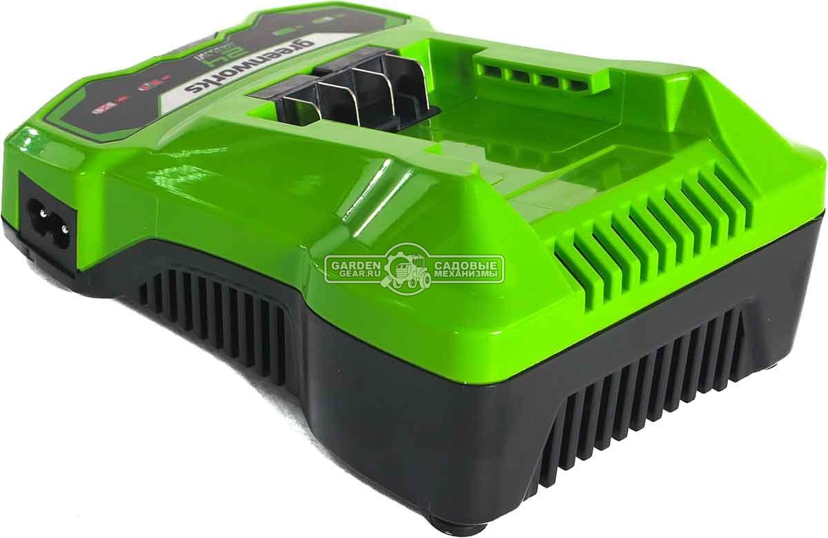 Зарядное устройство GreenWorks G24C4 быстрой зарядки для аккумуляторов 24В (4 А)