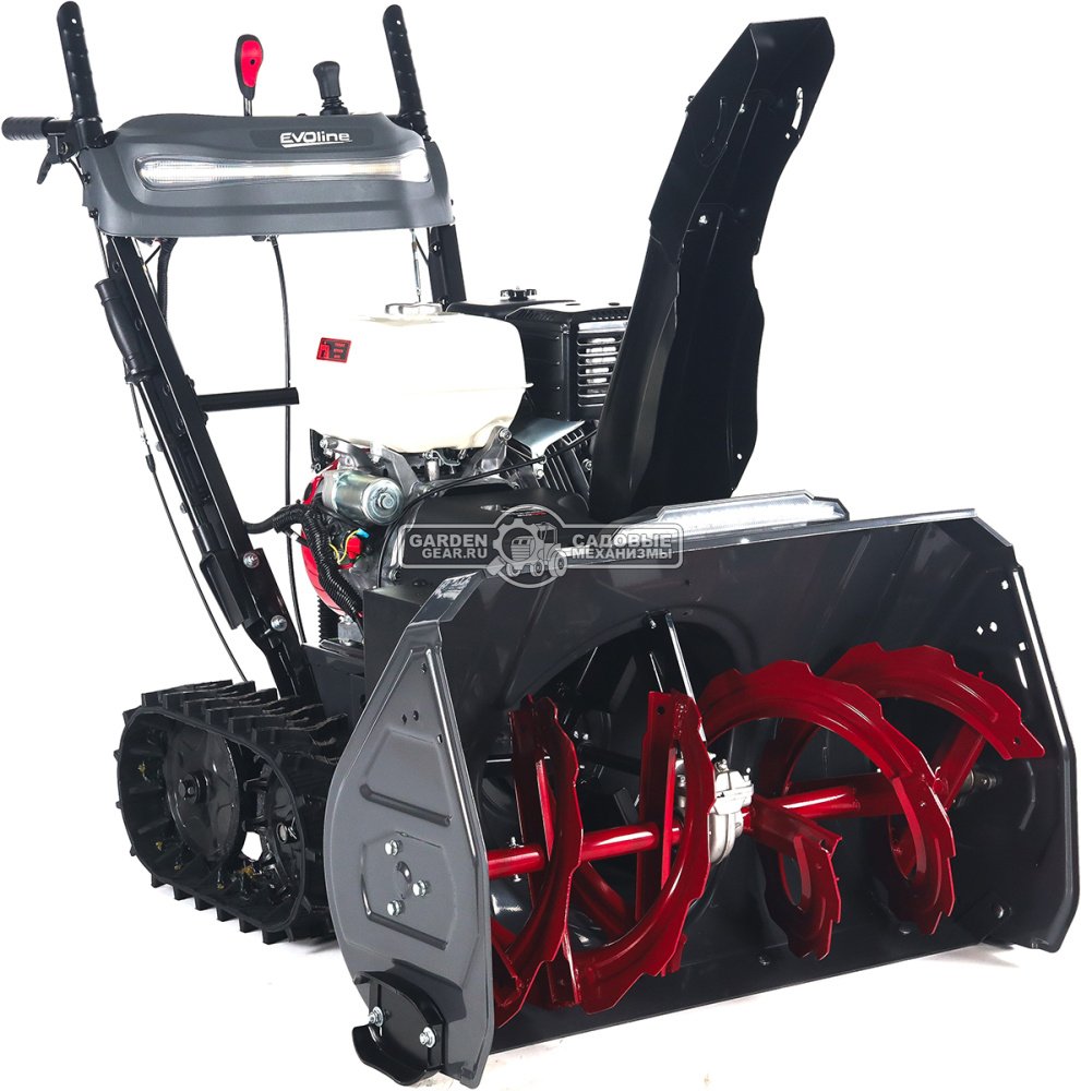 Снегоуборщик Evoline SBG 810 THE Hydro (PRC, 81 см, Honda GX390, 390 см3, эл/стартер от АКБ 12В, дифференциал, фара, 120 кг)