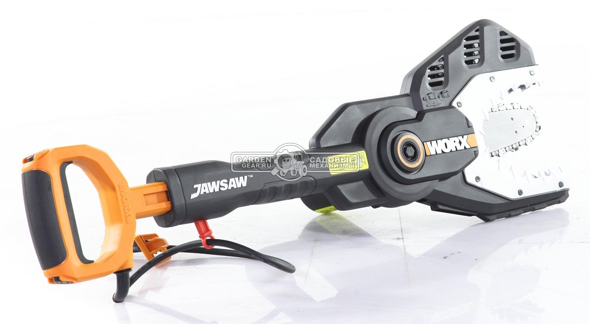 Электрический цепной сучкорез Worx WG307E JAWSAW + ручка-удлинитель WA0163 (PRC, 600 Вт, 11 см, 3.9 кг)
