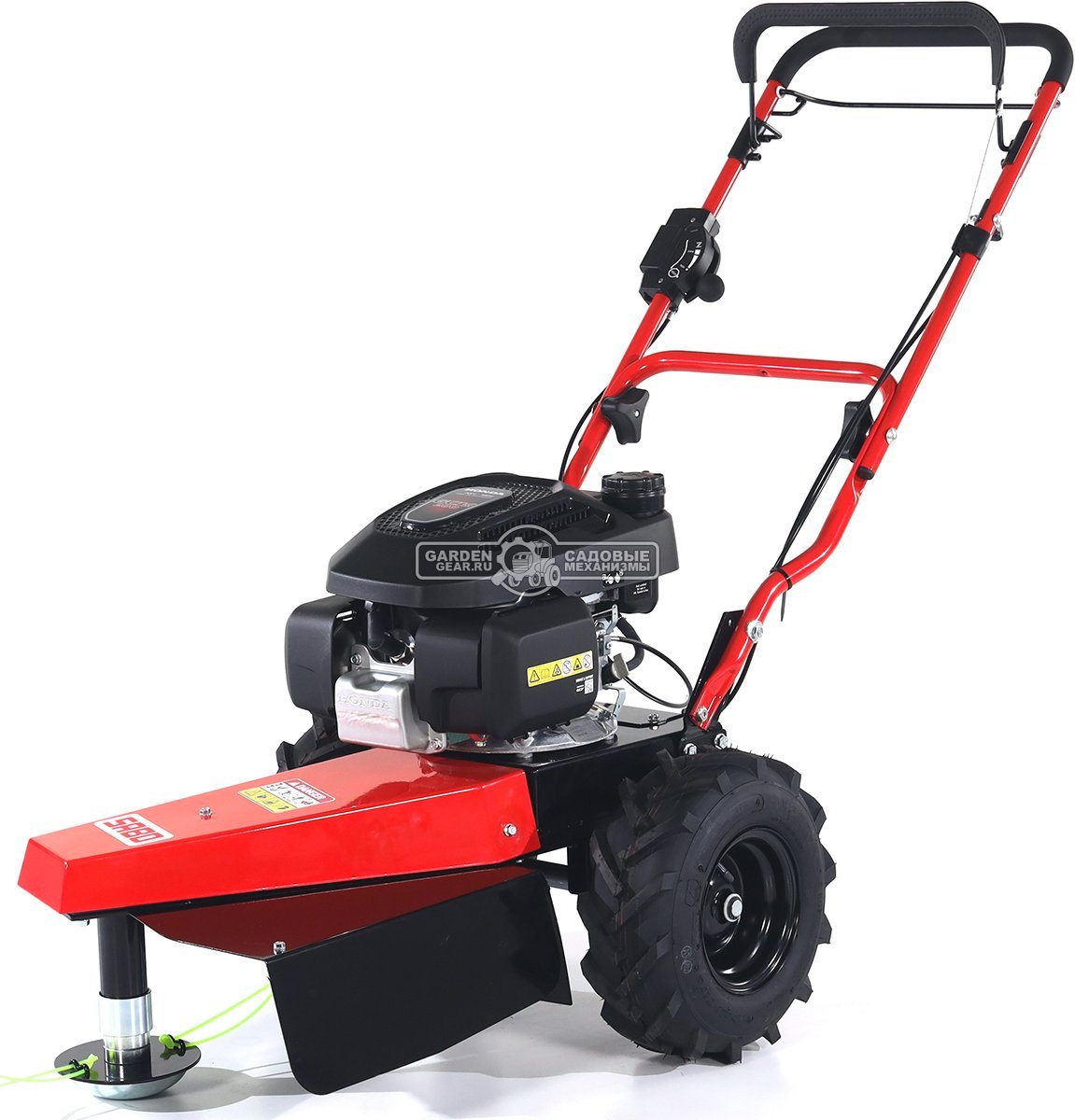 Профессиональный колесный триммер SABO 60-PRO T DRIVE самоходный (GER, 60 см, Honda GCV 200, 200 куб.см., 49,5 кг.)