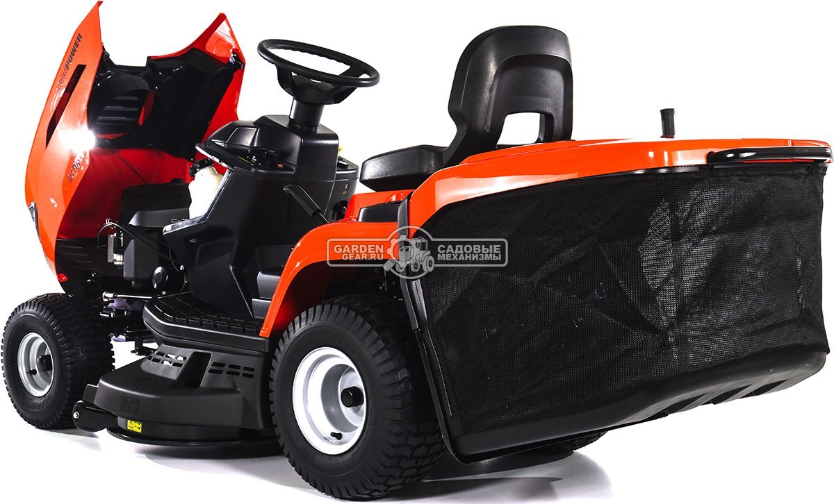 Садовый трактор Daewoo DLT 98HV (PRC, Stiga ST550 V-Twin, 586 куб.см., гидростатика, ширина кошения 98 см, травосборник 240 л, мульчирование, 198 кг)