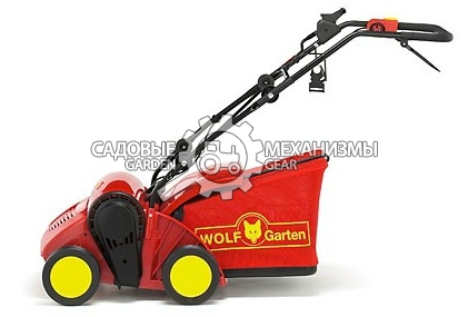 Вертикуттер - аэратор электрический WOLF-Garten UV 34 E (GER, 1600 Вт, 34 см, пластик., 22 кг)