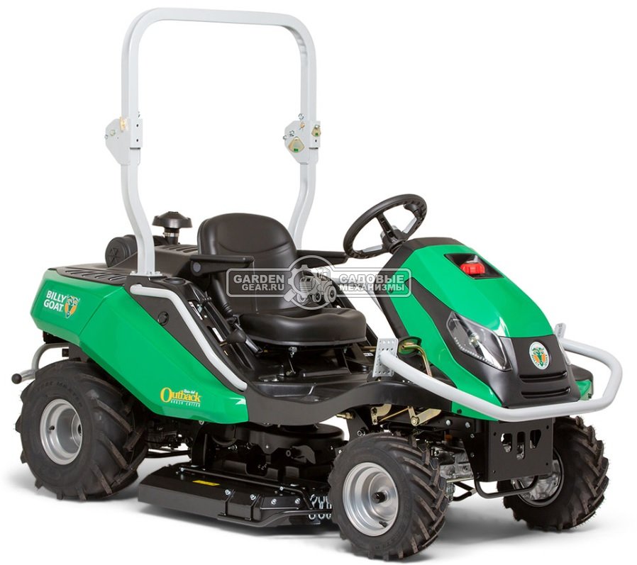 Садовый трактор для высокой травы и работы на склонах Billy Goat BCR4328BVECE 4WD (CZE, B&S Vanguard EFI V-Twin 810 см3, 110 см, дифференциал, 412 кг)