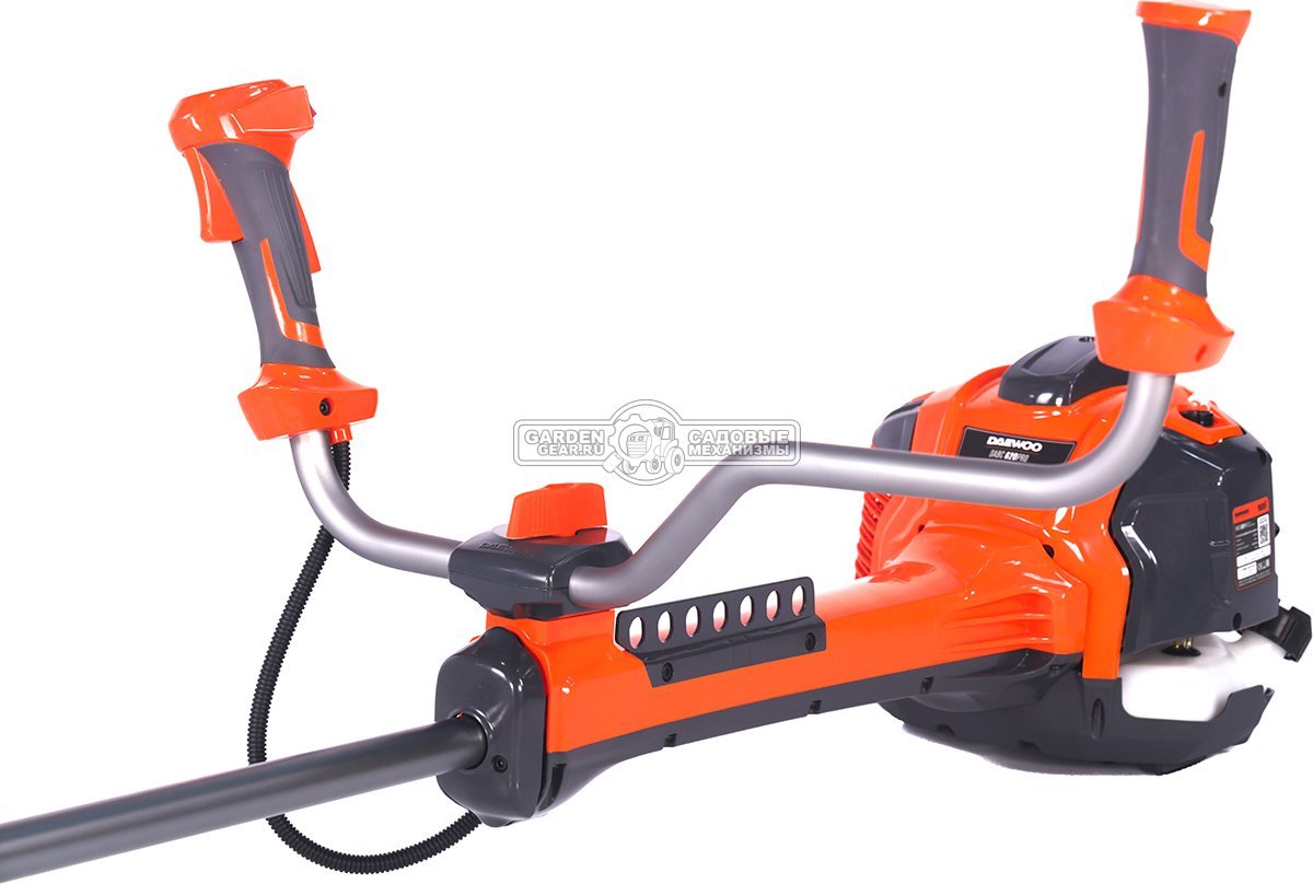 Бензокоса Daewoo DABC 620 Pro Industrial (PRC, 58.2 куб.см., 2.6 кВт/3.5 л.с., леска 3.0 мм + диск 305 мм, T-рукоятка, Easy Start, 10.2 кг)