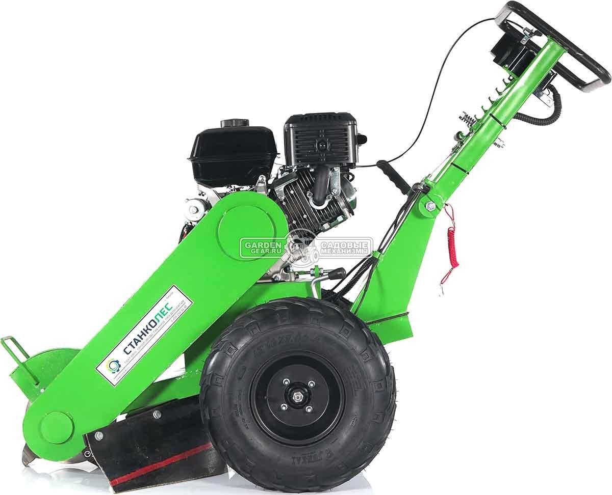 Измельчитель пней Дровосек ИП350 (RUS, 420 см3, диаметр фрезы 340 мм, 150 кг)