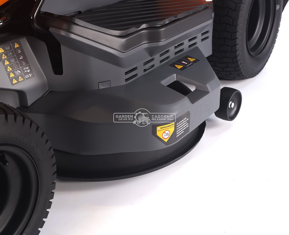 Садовый трактор Villartec MR2308H (PRC, Loncin V-Twin 708 куб.см., LED дисплей, гидростатика, травосборник 320 л, ширина кошения 108 см, 237 кг)
