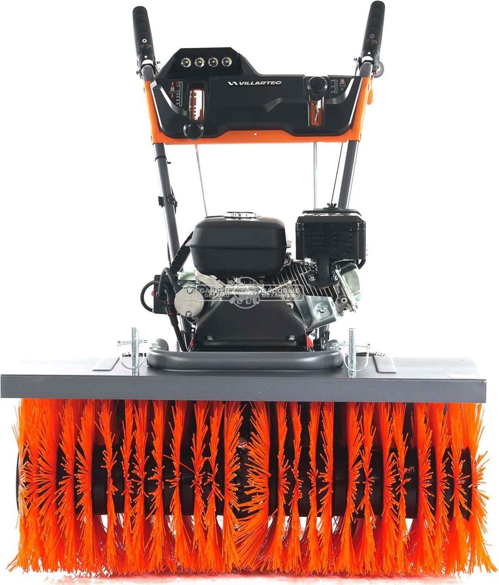 Комбимашина Villartec SW7080E с щеткой 80 см и снегоуборщиком 56 см (PRC, 7,0 л.с., 212 см3, эл/стартер, фара, скорости 5/2, 73 кг)