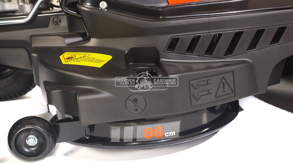 Садовый трактор Yard Fox T 86RBH (PRC, Loncin, 352 куб.см., гидростатика, травосборник 245 л, ширина кошения 86 см, 184 кг)