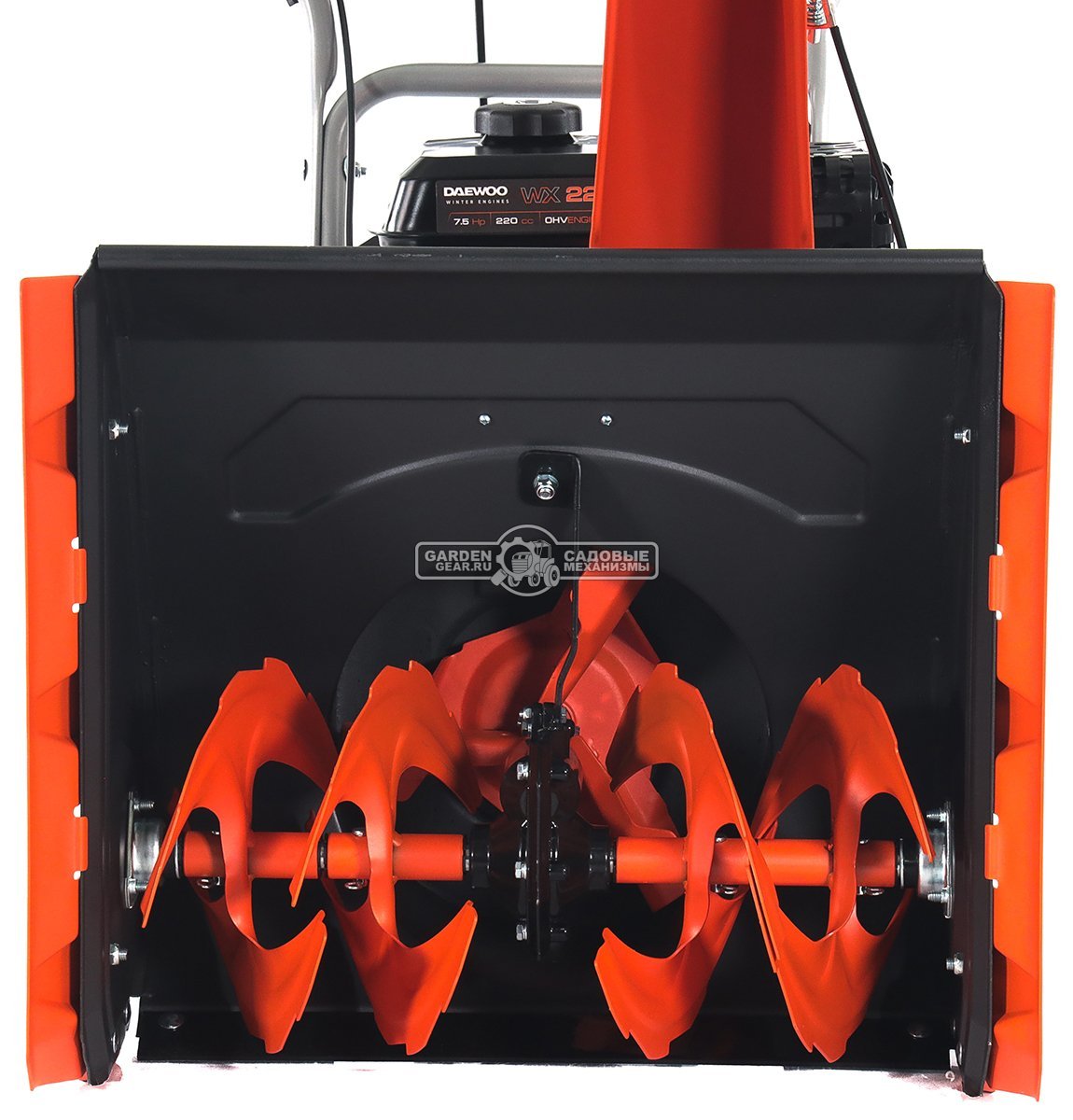 Снегоуборщик Daewoo S 6560 (PRC, 59 см., Daewoo, 220 см3, скорости 4/1, колеса EX-ICE, 59 кг.)