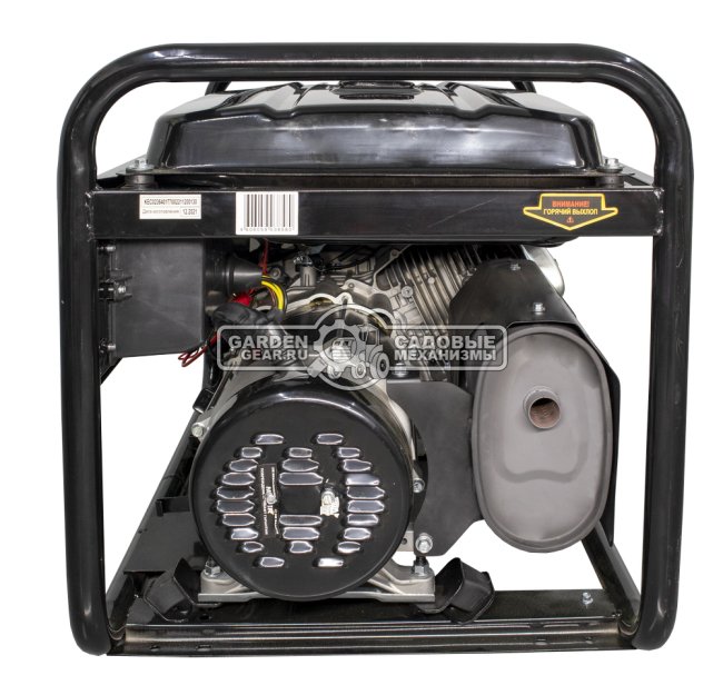 Бензиновый генератор Huter DY9500LX-3 PRO (PRC, 19 л.с., 380 В, 7.8 кВт, 25 л, эл/стартер 12В, АКБ- опция, 78 кг)