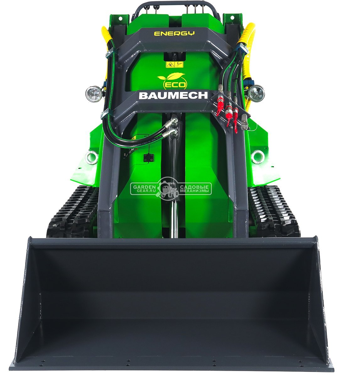 Универсальная машина мини-погрузчик Baumech ML-03 Eco + ковш универсальный 110 см., с электродвигателем