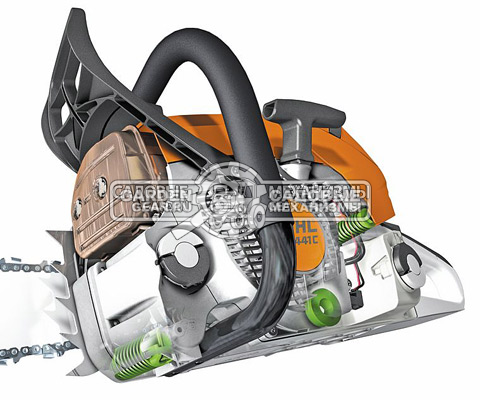 Бензопила Stihl MS 260 18&quot; (BRA, 50,2 куб.см., 2.6 кВт/3.5 л.с., ElastoStart, 0.325&quot;, 1.6 мм, 73E, 4.8 кг)