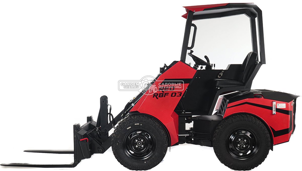 Вилы погрузочные RED 105 см. для мини-погрузчика, 148 кг.